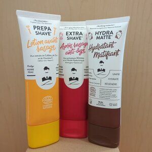 Face Care Men Pre-shave Lotion Aftershave Moisturizer Monsieur Barbier Lot of 3